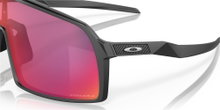 Oakley Sonnenbrille Sutro (Glasfarbe: Prizm road) schwarz matt - 1 Brille mit Hartschalenetui